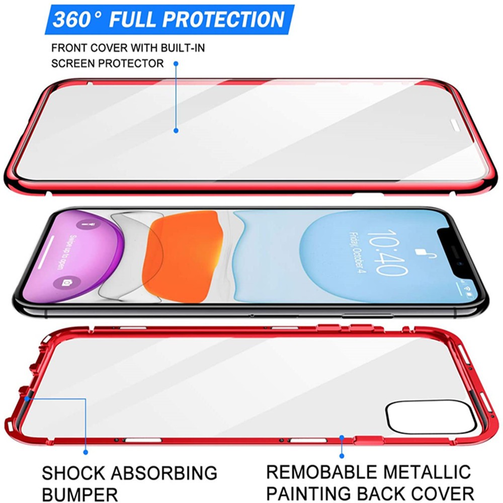 แหวนแม่เหล็กเคสโทรศัพท์สำหรับ Apple iphone XS Max Cover Stand Holder Magnetic Case For iphone xs max Metal Case