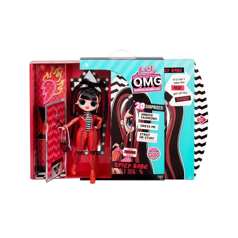 L.O.L Surprise ของเล่นเด็ก L.O.L Surprise OMG Doll 4-Spicy Babe