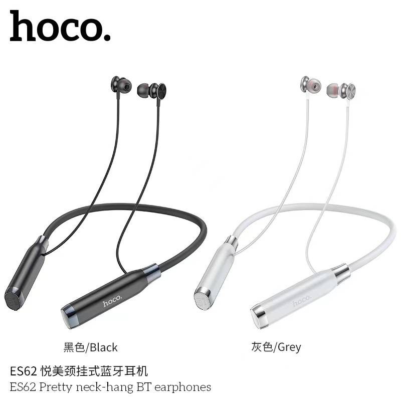 Hoco ES62 Wireless Earphones หูฟังไร้สาย หูฟังบลูทูธสำหรับออกกำลังกาย เสียบเมมได้