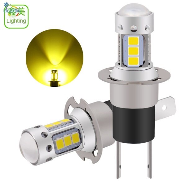ไฟ LED รถยนต์ความสว่างสูง H3/H3C 2835 14SMD ไฟตัดหมอกกําลังสูง
