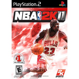 NBA 2K11 PS2 แผ่นเกมส์ps2 แผ่นเกมเพล2 เกมps2เกมบาสเกตบอล basketball ps2