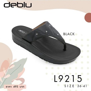 รองเท้าเพื่อสุขภาพ #deblu รุ่น L9215 size 36-41 หมุดเพชร