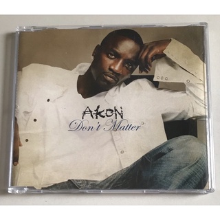 ซีดีซิงเกิ้ล ลิขสิทธิ์ มือ 2 สภาพดี...199 บาท “Akon” ซิงเกิ้ล “Dont Matter" แผ่นหายาก Made in EU