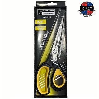 Rhino Brand HEAVY DUTY TAILOR SCISSORS 9.5 รุ่น NO.915 กรรไกรตัดผ้า