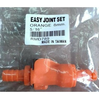 วาวล์ปลดสีส้ม Easy Joint Set 8 MM.