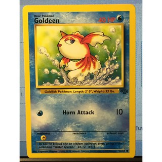 Pokémon GOLDEEN #53/64 - Jungle Set - Pokemon Card WOTC(1999)