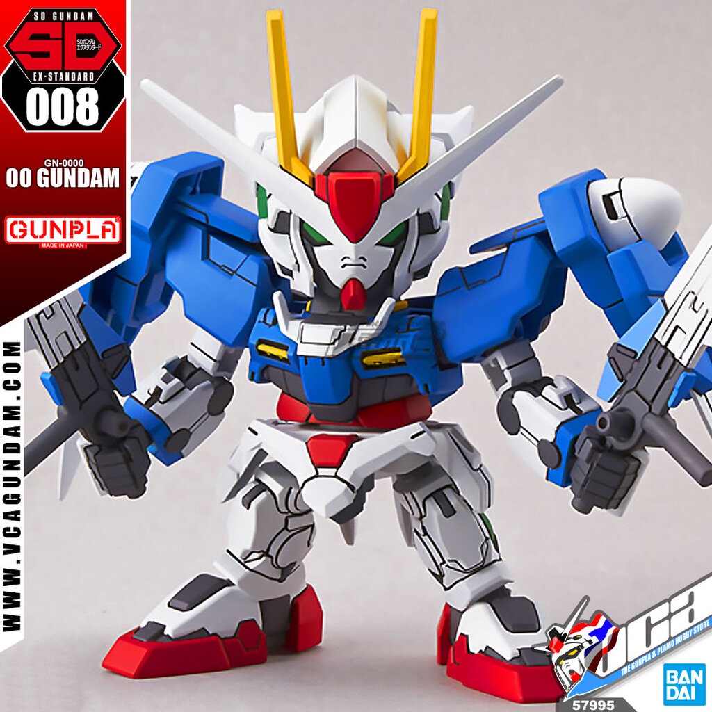 VCA 8️⃣ BANDAI GUNPLA SD EX-STANDARD SDEX 00 GUNDAM ประกอบ หุ่นยนต์ โมเดล กันดั้ม กันพลา ของเล่น