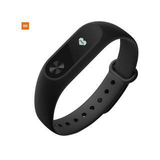 Xiaomi Mi Band 2 Smart Bracelet 0.42 OLED วัดอัตราการเต้นของหัวใจ (สีดำ)