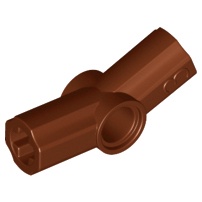 Lego Technic part (ชิ้นส่วนเลโก้) No.32016 / 42128 Axle and Pin Connector Angled #3 - 157.5 degrees
