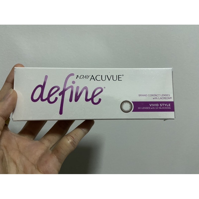 คอนแทคเลนส์ acuvue define  Vivid Style -1.0