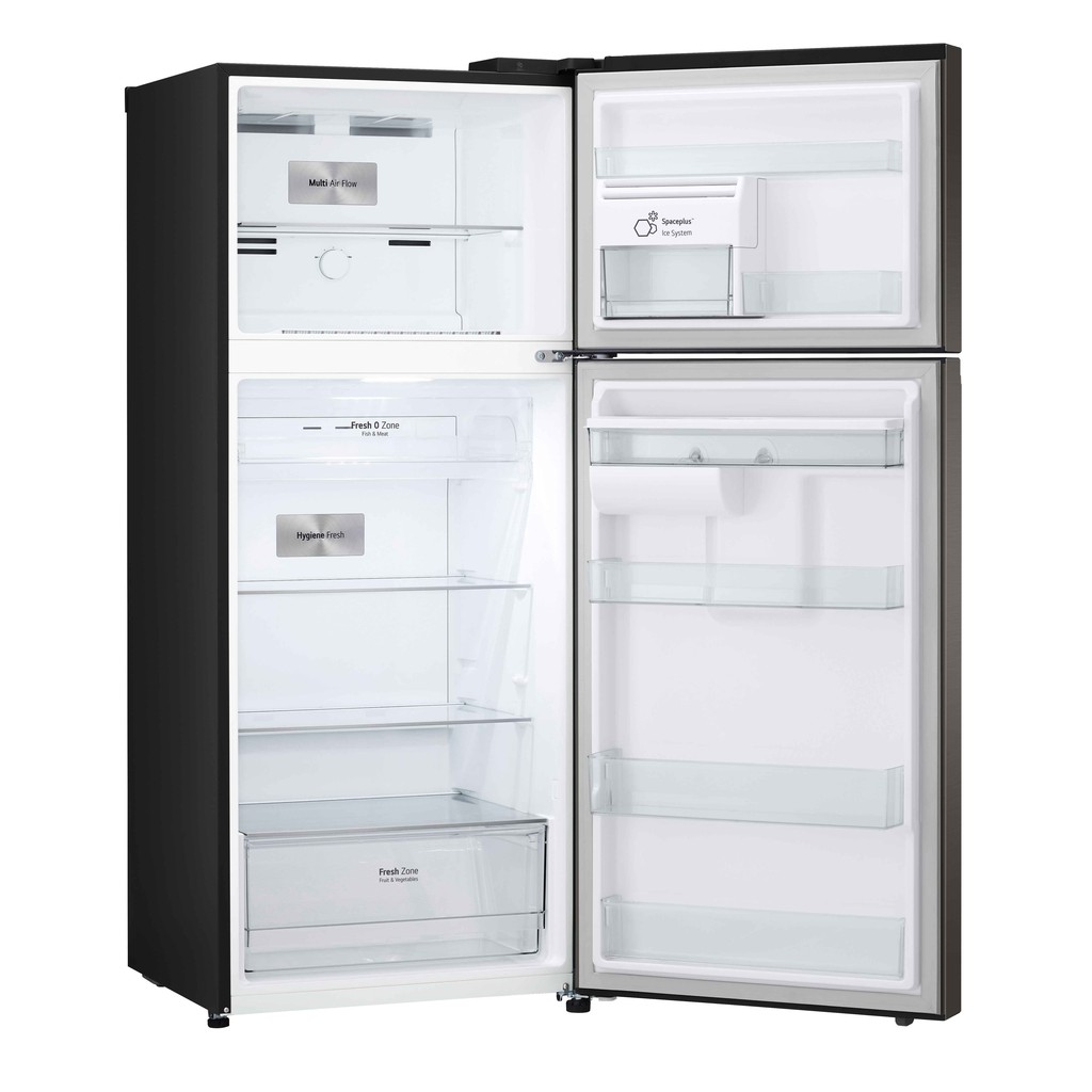 ตู้เย็น 2 ประตู LG ขนาด 13.2 คิว รุ่น GN-F372PXAK  ระบบทำน้ำแข็งอัตโนมัติ พร้อมที่กดน้ำบนบานประตู