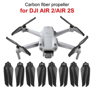 ใบพัดคาร์บอนไฟเบอร์ 7238F ทนทาน อุปกรณ์เสริม สําหรับ DJI Mavic AIR 2 AIR 2S