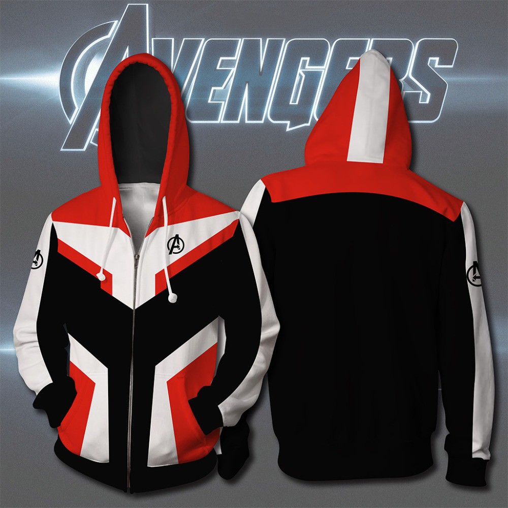 Avengers Endgame Quantum Realm Sweatshirt Jacket Advanced Tech