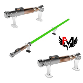 Lightsaber ขาตั้งดาบ Star war แบบใส ตั้งโต๊ะ และ ติดพนัง Star War