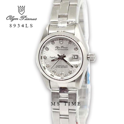 นาฬิกาข้อมือผู้หญิง OP (Olym Pianus) สายสแตนเลส รุ่น 8934L
