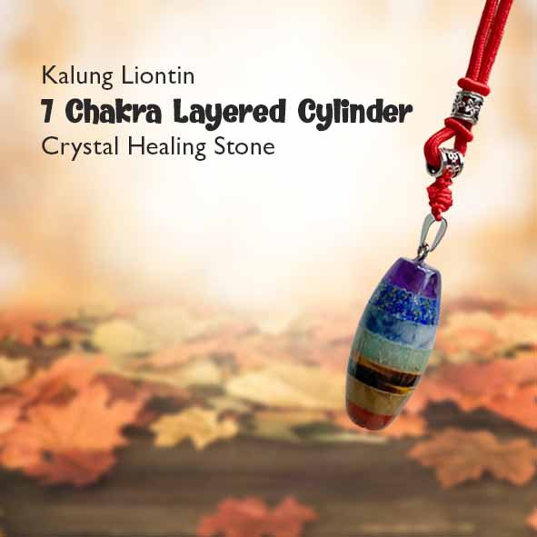 7 Chakra Layered จี้สร้อยคอ (LBP129)