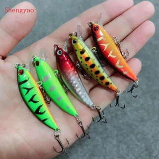 SYFishing 1 ชิ้นใหม่ Sinking Fishing Lure สร้อย 5 ซม. 5g Swimbait Bass Wobbler เหมือนจริงเหยื่อประดิษฐ์ตกปลา