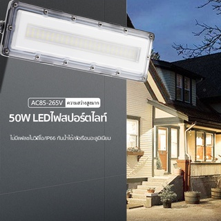 ไฟสปอร์ตไลท์ สปอร์ตไลท์ AC85-256V ไฟถนนสปอร์ตไลท์ IP66 กันน้ำได้ สปอตไลท์ led แสงสว่างมาก ทนแดดทนฝน Spotlight