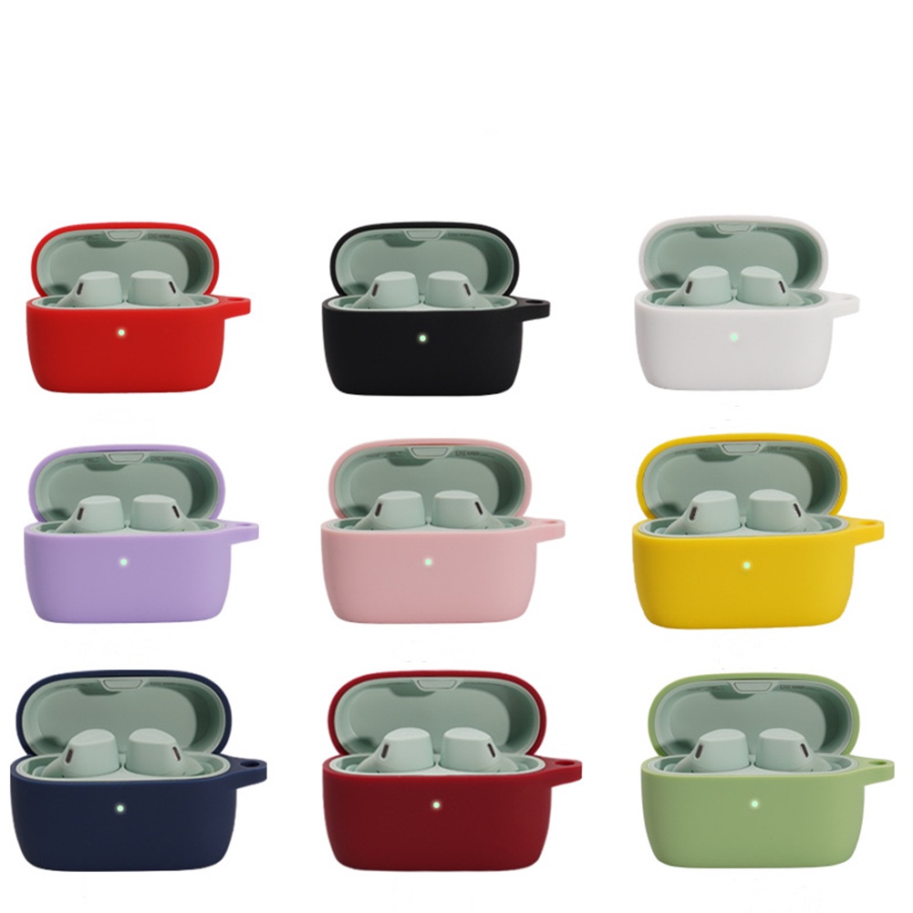 ซิลิโคนฝาครอบป้องกันสําหรับ Jabra ELITE 4 Skin Shell สําหรับ ELITE4 กล่องชาร์จกระเป๋าหูฟังบลูทูธอุปก