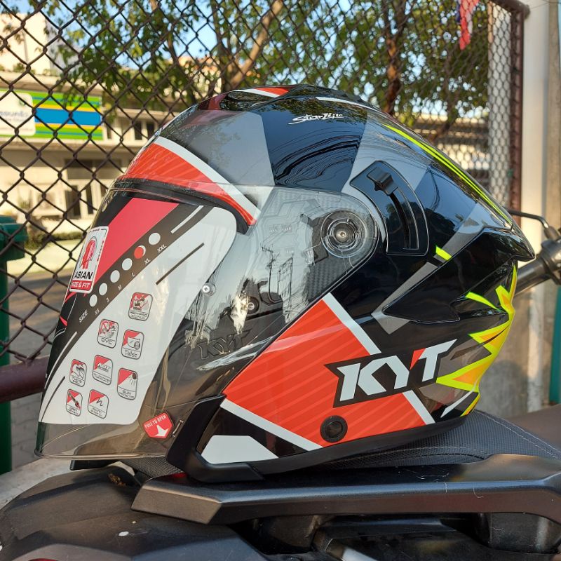 หมวกกันน็อค KYT NFJ PAWI REPLICA SUPETKIP