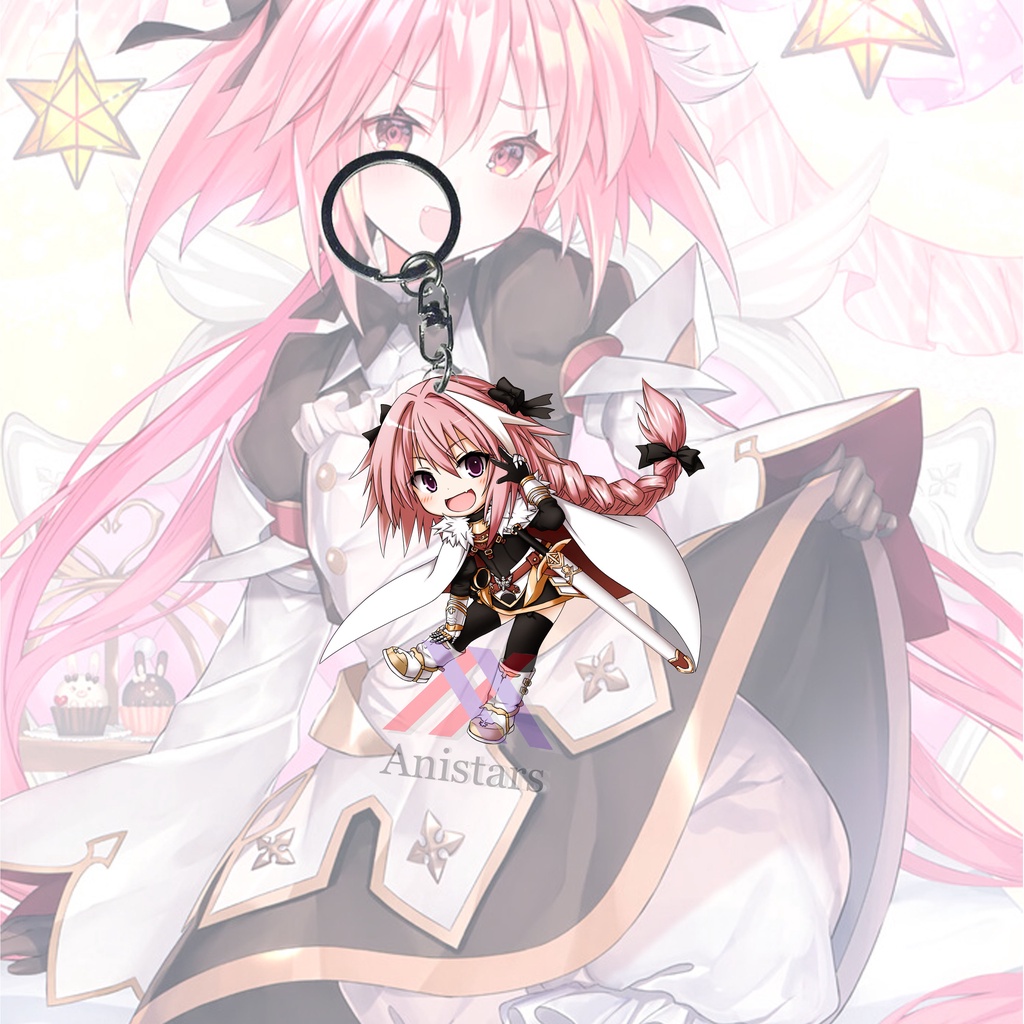 GANTUNGAN Fate Grand Order Astolfo พวงกุญแจ - พวงกุญแจ - ของที่ระลึก - อะนิเมะ - พวงกุญแจ - พวงกุญแจ