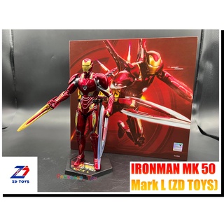 โมเดล ไอรอนแมน มาร์คแอล สเกล 1/10 สูง 18 เซ็น Model IRONMAN MK50 Mark L ZD Toys (แท้) 1/10 Action Figure tall 18 cm