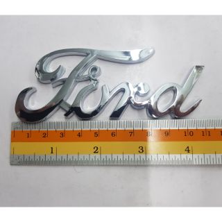 Logo Ford งานพลาสติก 10.5 x 4 cm