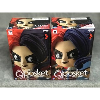 ฟิกเกอร์แท้  DC COMICS Q POSKET-HARLEY QUINN-(A:NORMAL COLOR VER) &amp; (B:SPECIAL COLOR VER)