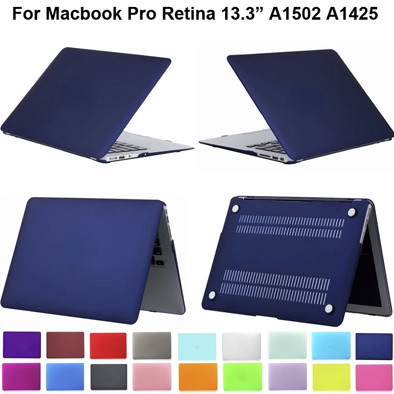 Protective Case for Macbook Pro 13 Retina ฝาครอบป้องกัน กรณี Matte Case 13.3" A1502 A1425 Cover กรณี