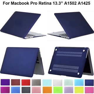 Protective Case for Macbook Pro 13 Retina ฝาครอบป้องกัน กรณี Matte Case 13.3" A1502 A1425 Cover กรณีป้องกัน เปลือก