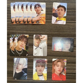 การ์ด/โพลารอยด์ NCT แทอิล/โดยอง/อินจุน/เฉินเล่อ/แฮชาน/จองอู/ยูตะ/จอนนี่/แทยง/มาร์ค