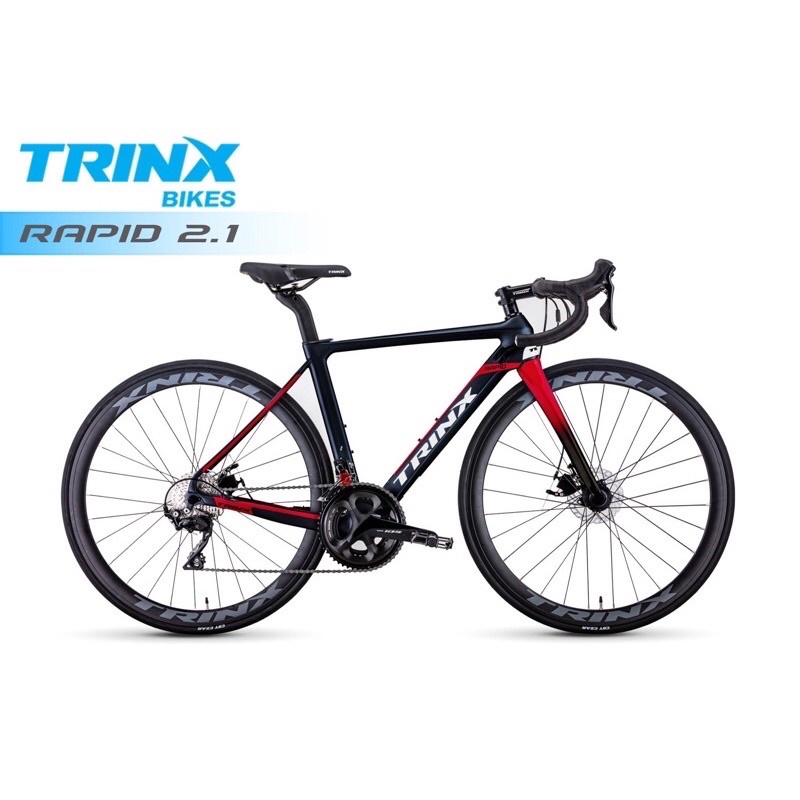 จักรยานเสือหมอบ TRINX RAPID 2.1 Carbon Disc