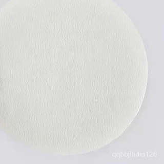 กระดาษกรองกาแฟวงกลม 100แผ่น สีหลัก สีขาว สำหรับหม้อต้มกาแฟ Moka Pot Paper Filter[MANCAFE]