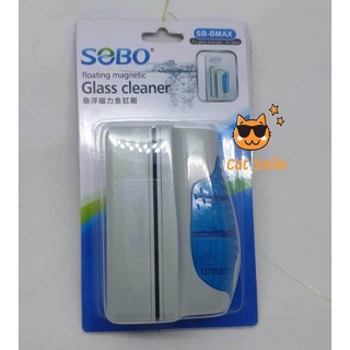 Sobo แปรงแม่เหล็กทำความสะอาดตู้ปลา แปลงขัดตู้ปลา Glass Cleaner Size sb-bmax เหมาะกับตู้ขนาดกลาง-ใหญ่