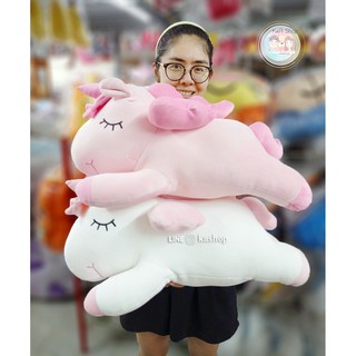 ตุ๊กตาม้ายูนิคอร์น นุ่มนิ่ม ใยไมโคร Unicorn 45-65cm