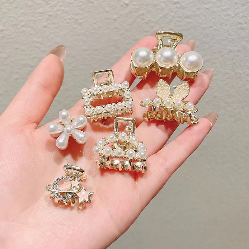 Hair Clips & Hair Pins 10 บาท กิ๊บติดผม ประดับไข่มุก ขนาดเล็ก น่ารัก สไตล์เกาหลี Fashion Accessories