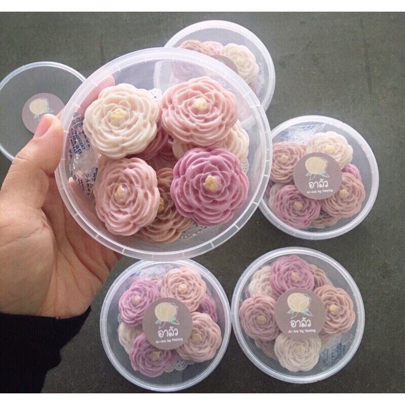 อาลัวกะทิสูตรหวานน้อย ลายเทศกาลสงกรานต์