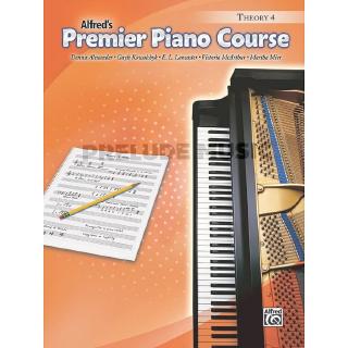 (โค้ดINCSM2Lลด70฿) Premier Piano Course, Theory 4 00-30011