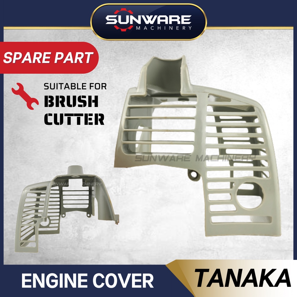 กระบอกฝาครอบเครื่องยนต์ Shroud สําหรับเครื่องตัดแปรง Mesin Rumput Tanaka 328 Star Tanaka 338