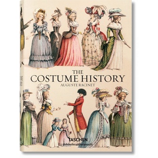 หนังสือภาษาอังกฤษ The Costume History 1852-1893 : From Ancient Times to the 19th Century by Auguste Racinet