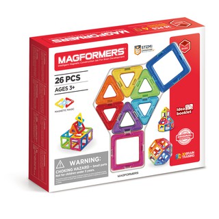 ของเล่น Magformers 26 Set ตัวต่อแม่เหล็กเสริมพัฒนาการเด็ก