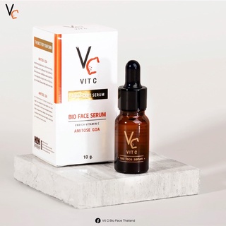 VC. Vit C bio face serum วิตามินซีน้องฉัตร (10 ml. x 1 ขวด)