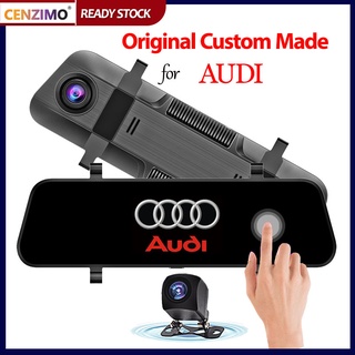 กล้องบันทึกวิดีโอ Audi 10 นิ้ว AHD 1440P เลนส์ขวา 24 ชั่วโมง สําหรับ Saga Alza Persona Bezza Iswara Sedan Preve Perdana Iriz Mpv X70 Exora