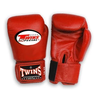 นวมชกมวย Twins Special Boxing Gloves BGVL3 นวมสีล้วน หนังแท้