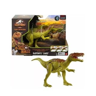 ฟิกเกอร์ Jurassic World Camp Cretaceous Roar Attack Baryonyx Limbo สําหรับตกแต่งบ้าน