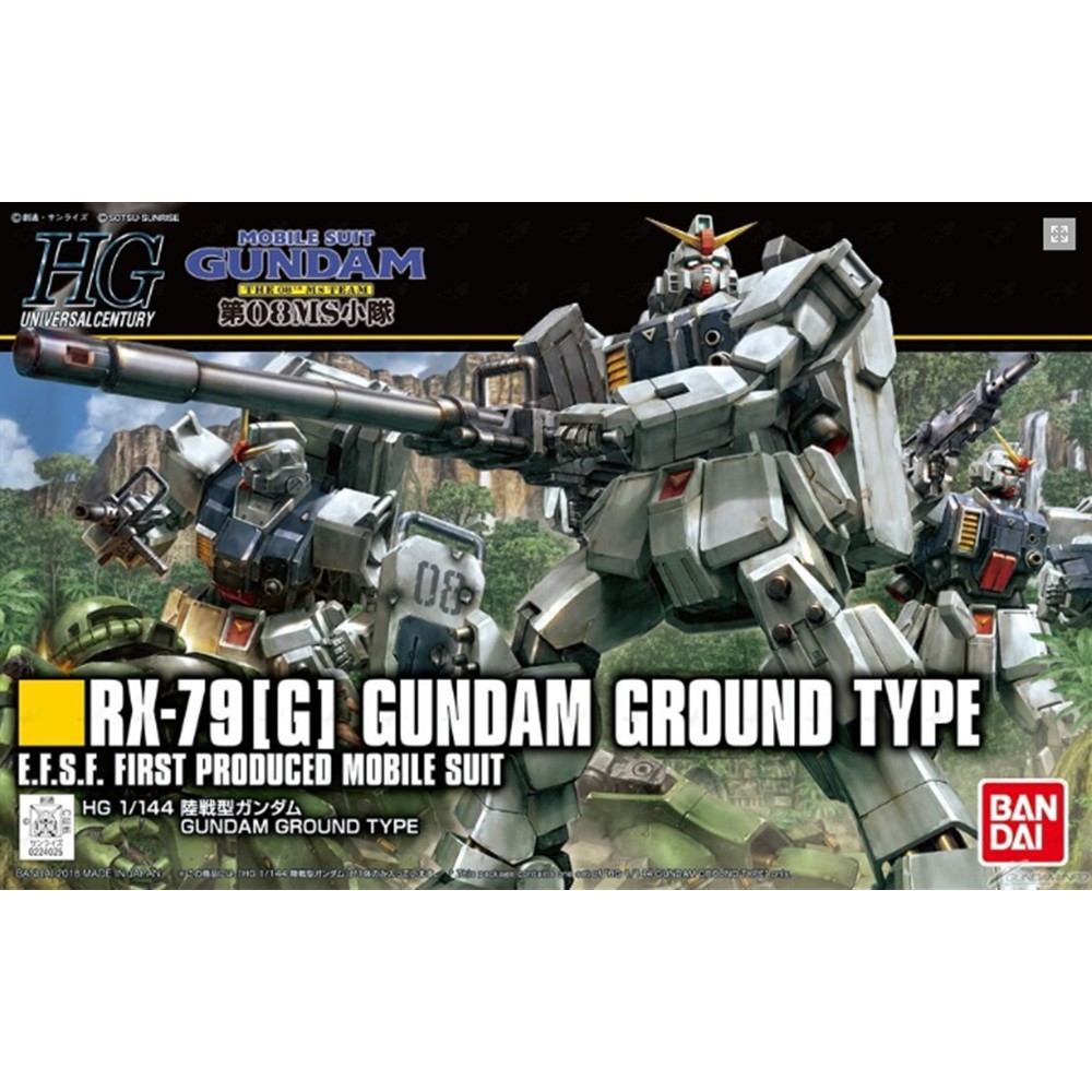 HGUC 1/144 : RX7-79[G] Gundam Ground Type