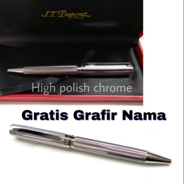 ปากกาหรู st dupont สลักชื่อฟรี
