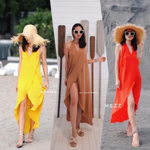 Dy.Clothezz - HOLIDAY MAXI DRESS YELLOW (not used)