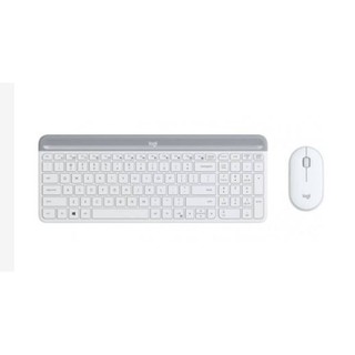 LOGITECH MK470 OFFWHITE Slim Wireless Combo