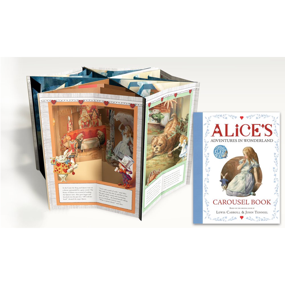 [หนังสือ ป๊อบอัพ] Pop Up Book, Alice's in wonderland, Fairy Forest, Mermaid, Castle, Carousel pop up - รูปที่ 2